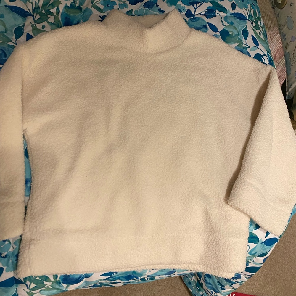 Mock turtle neck Sherpa